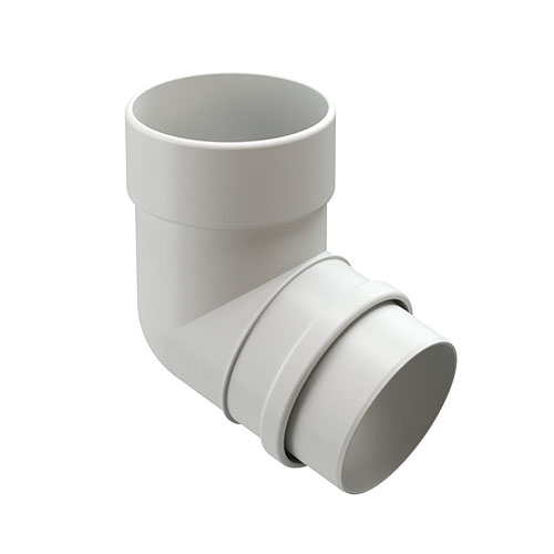 Колено 72° Döcke LUX Пломбир