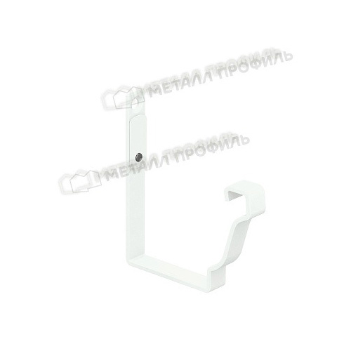 Держатель желоба карнизный 120x86x146 МЕТАЛЛ ПРОФИЛЬ БЮДЖЕТ RAL 9003