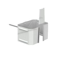 Держатель трубы 76x102 (на кирпич) МЕТАЛЛ ПРОФИЛЬ БЮДЖЕТ RAL 9003