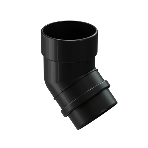 Колено 45° Döcke LUX Карбон