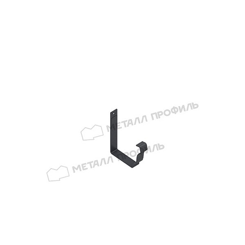 Держатель желоба карнизный 120x86x146 МЕТАЛЛ ПРОФИЛЬ БЮДЖЕТ RAL 7024