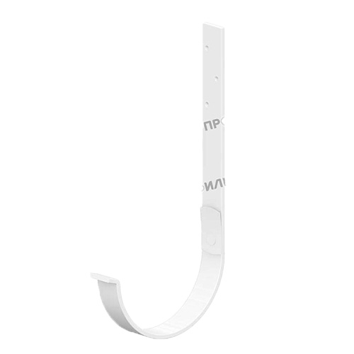 Держатель желоба МЕТАЛЛ ПРОФИЛЬ GSLite 125x90 Белый RAL 9003