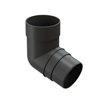 Колено 72° Döcke PREMIUM Графит