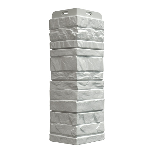 Угол Фасадной панели Docke Premium Stein Молочный