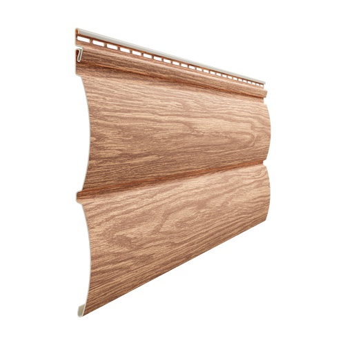 Сайдинг Docke Lux Монреаль Блок-Хаус D4.7T Рябина