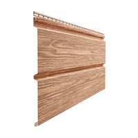 Сайдинг Docke Lux Монреаль Брус D6S Рябина