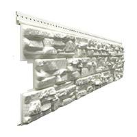 Сайдинг Docke Lux Rocky под камень Кокос