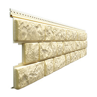 Сайдинг Docke Lux Bergart под камень Кешью