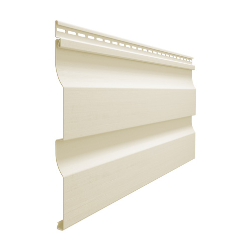 Сайдинг Docke Premium Ко­ра­бель­ный брус D4.5D Сливки