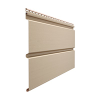 Сайдинг Docke Premium Брус D6S Крем-брюле