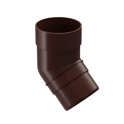 Колено 45° Döcke PREMIUM Шоколад